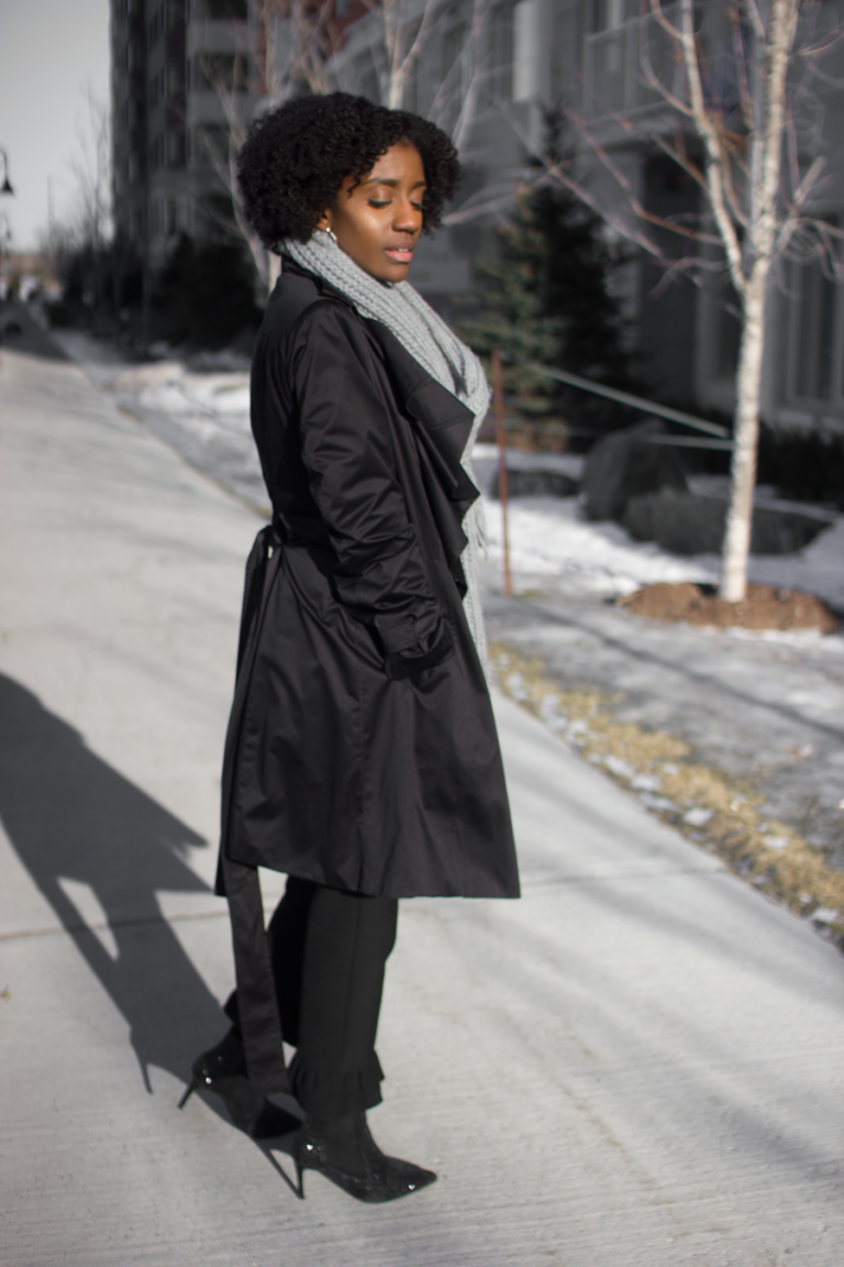 Trench coat style jackets